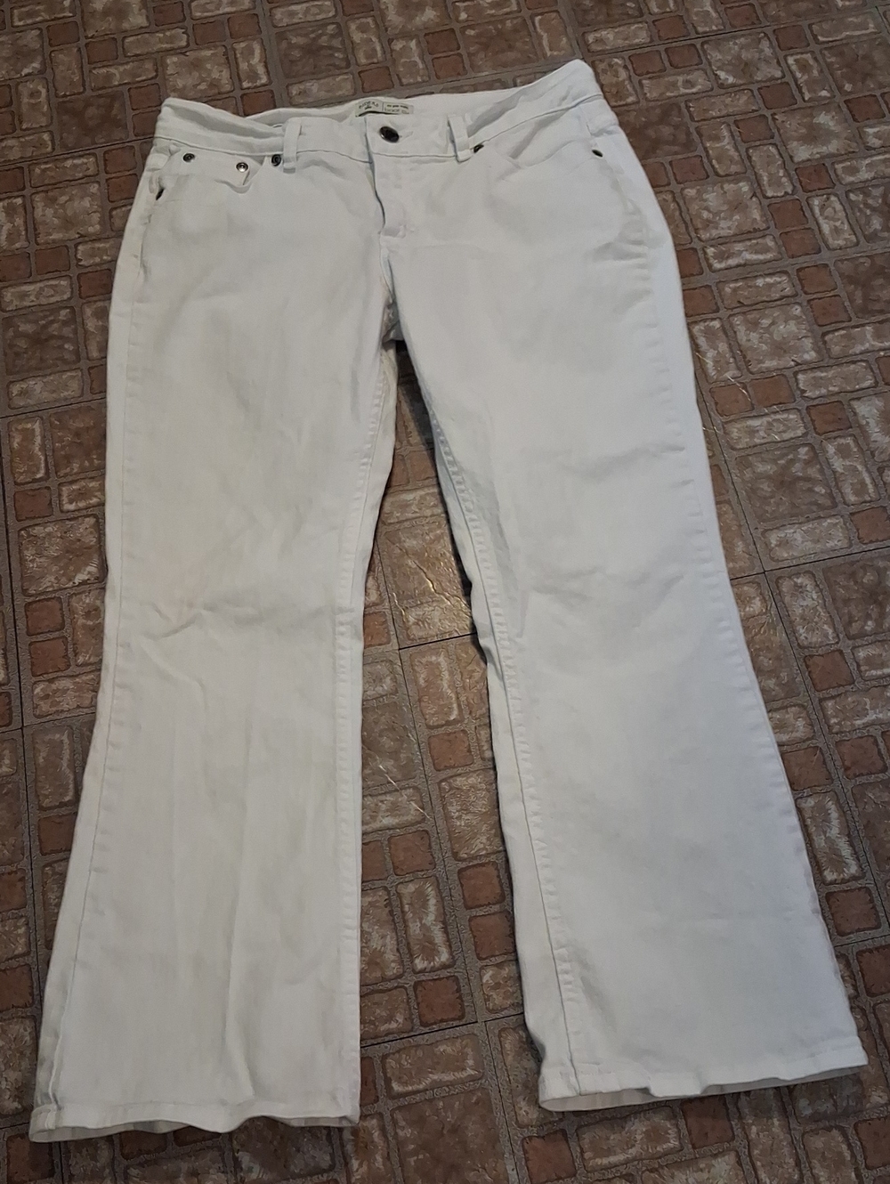 Riders by Lee White Bootcut Jeans